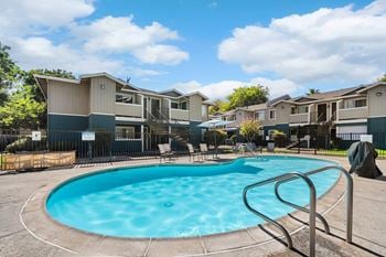 Sparkling swimming pool